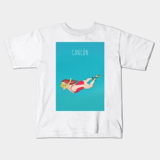 Cancun Quintana Roo Mexico Kids T-Shirt